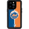 MLB New York Mets Split iPhone 15 Pro Waterproof Case